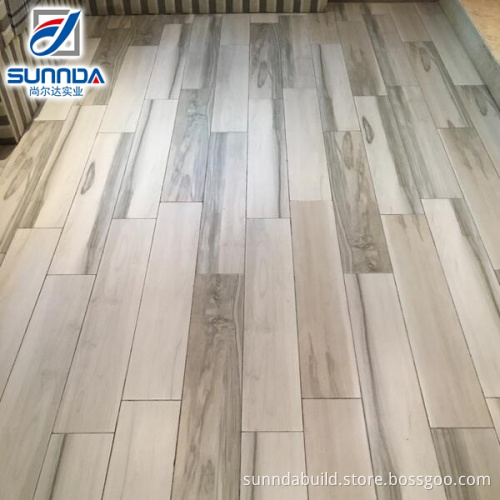 hot sales square wood look ceramic floor tile boxes with factory price
